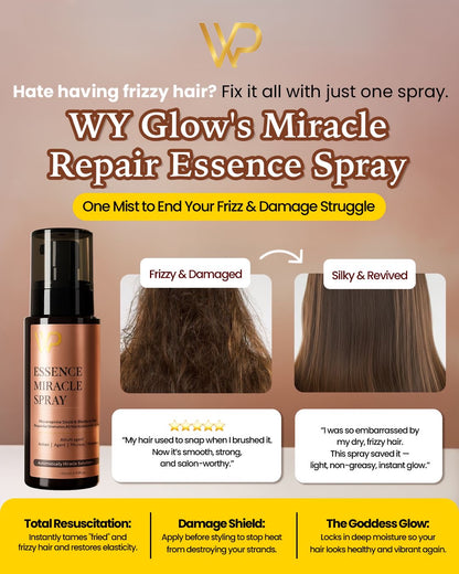 Express Bundle Pack -  2 x Hair Serum Spray for Dry & Frizzy Hair | WP Miracle Essence | Instant Repair, Shine & Heat Protection (120 ml)