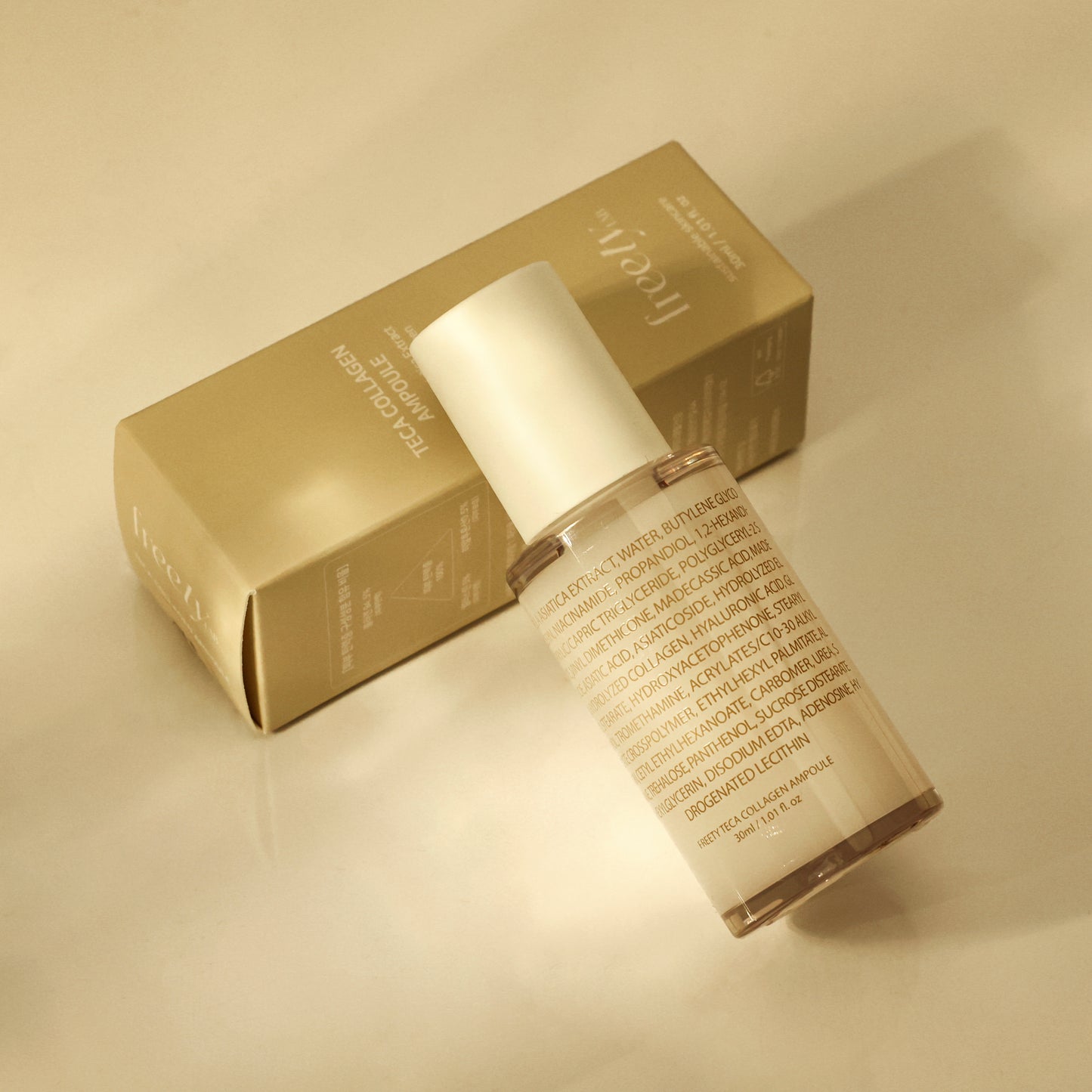 Freety Lab Teca Collagen Ampoule 30 ml – Deep Repair & Firming Serum with Centella & Nano Collagen