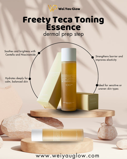 Freety Lab Teca Toning Essence 120 ml – Centella & Niacinamide Hydrating Brightening Prep Essence