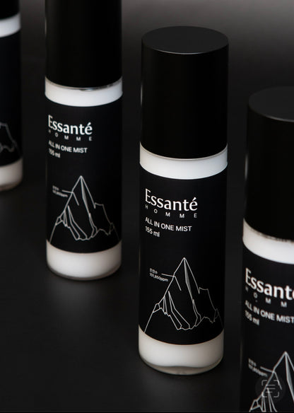 Essanté, All-In-One mist, 1 complete skin care at 1 bottle, toner + serum + moisturizer. Smart skincare for modern men