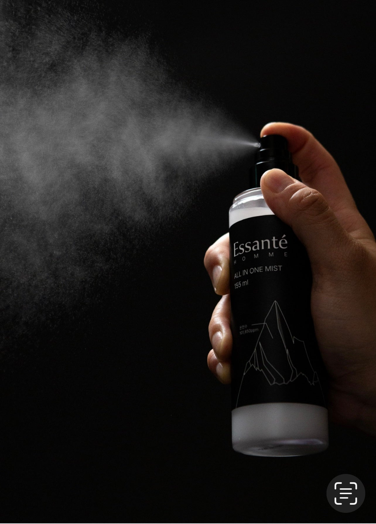 Essanté, All-In-One mist, 1 complete skin care at 1 bottle, toner + serum + moisturizer. Smart skincare for modern men