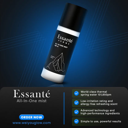 Men's SkinCare Spray | Essanté Homme All-in-One Mist | Toner + Serum + Moisturizer 155ml